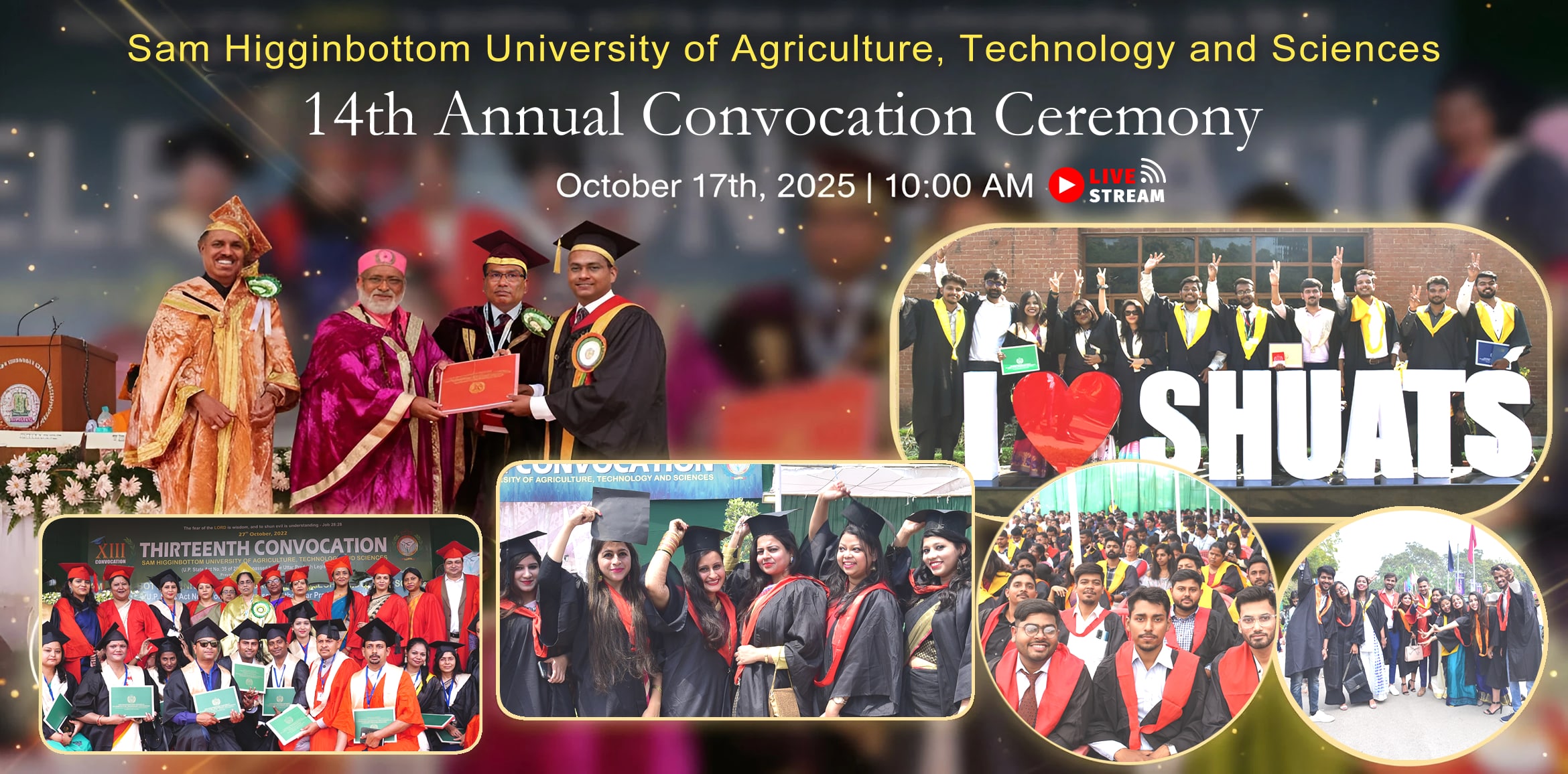 14th Convocation Banner